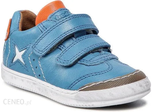 Froddo Boys Blue Leather Trainers