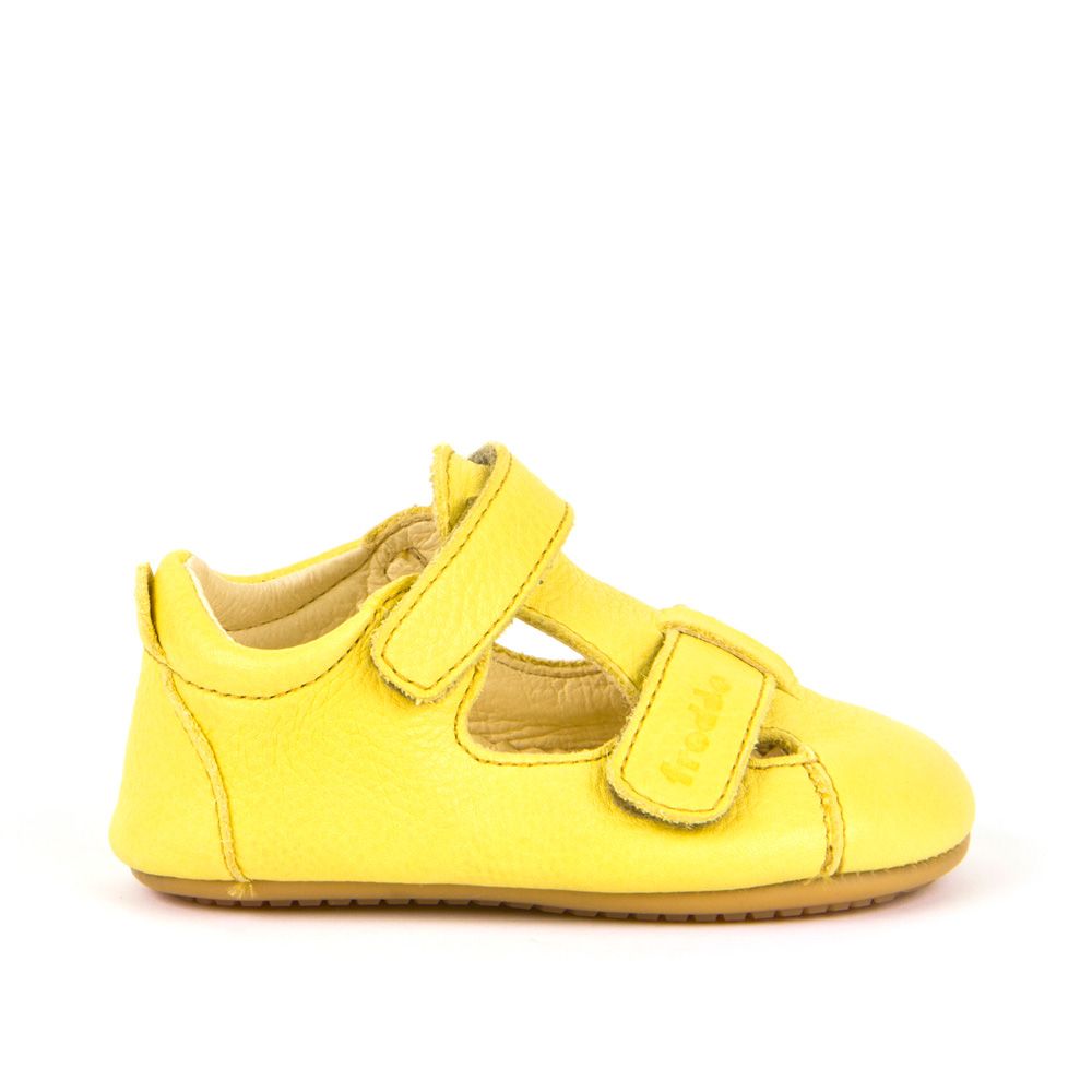 Froddo Pre-Walker Leather Sandals Yellow