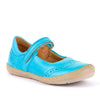 Froddo Turquoise Leather Mary Janes