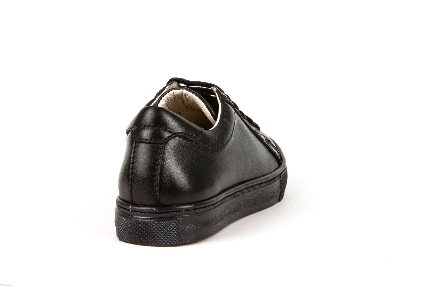 Froddo Black leather Lace up School Shoes