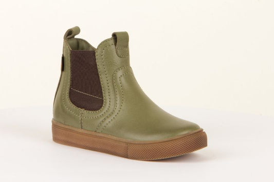 Froddo Leather Tomy Boots Olive