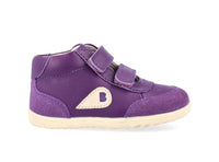 Bobux Step Up Champ High Murasaki Purple Chalk Trainers