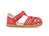 Bobux I Walk Cross Jump Mineral Red + Rose Sandals
