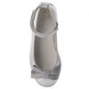 Primigi Silver Leather Ballerina Pumps