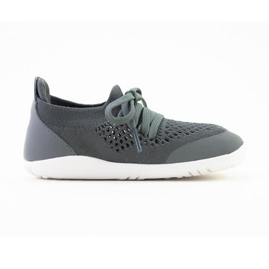 BOBUX Grey Play Knit Trainers