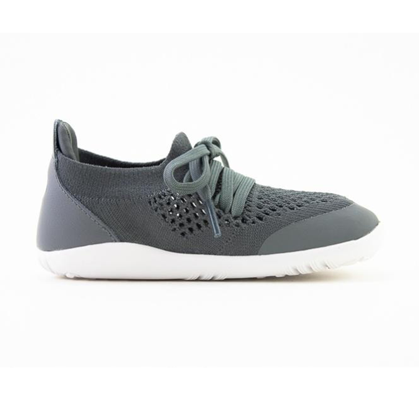BOBUX Grey Play Knit Trainers