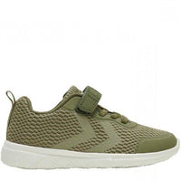 Hummel  Actus Junior Deep Lichen Green Trainers