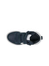 Hummel Stadil Pro Junior Leather and Suede Blue Nights Trainers