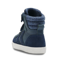 Hummel Stadil Winter Junior High top Black Iris Trainers
