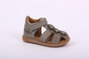 Bisgaard Grey sandal flower T-bar