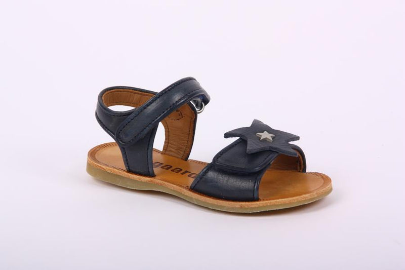 Bisgaard Navy Sandal Star