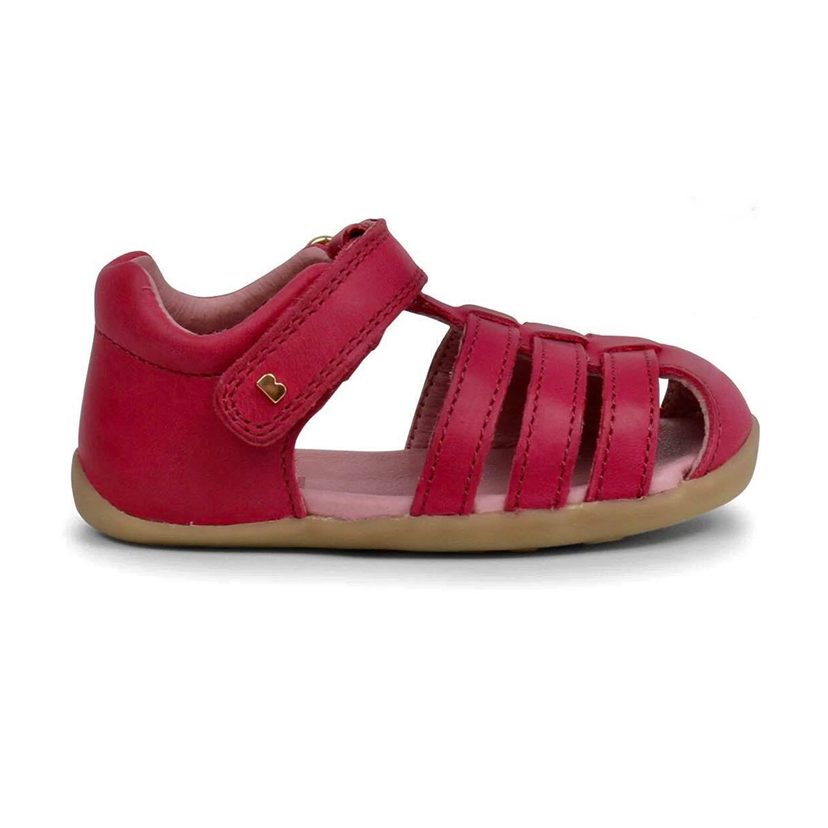 Bobux SU Dark Pink Jump Closed Toe sandal