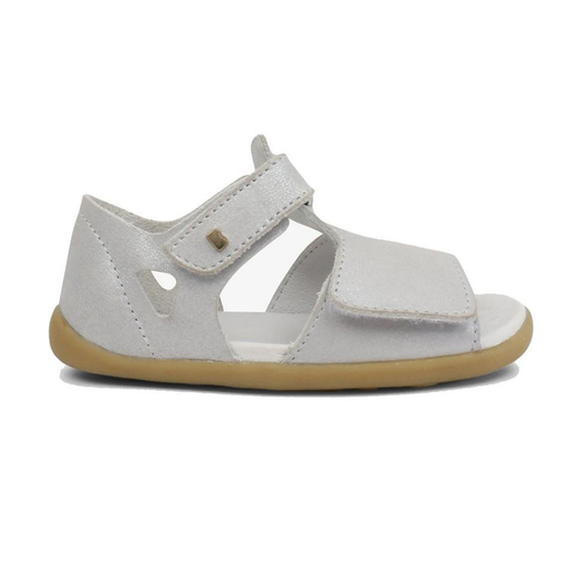 Bobux SU Mirror Silver Shimmer Sandals