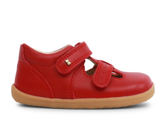 Bobux Step Up Jack and Jill Red Shoes