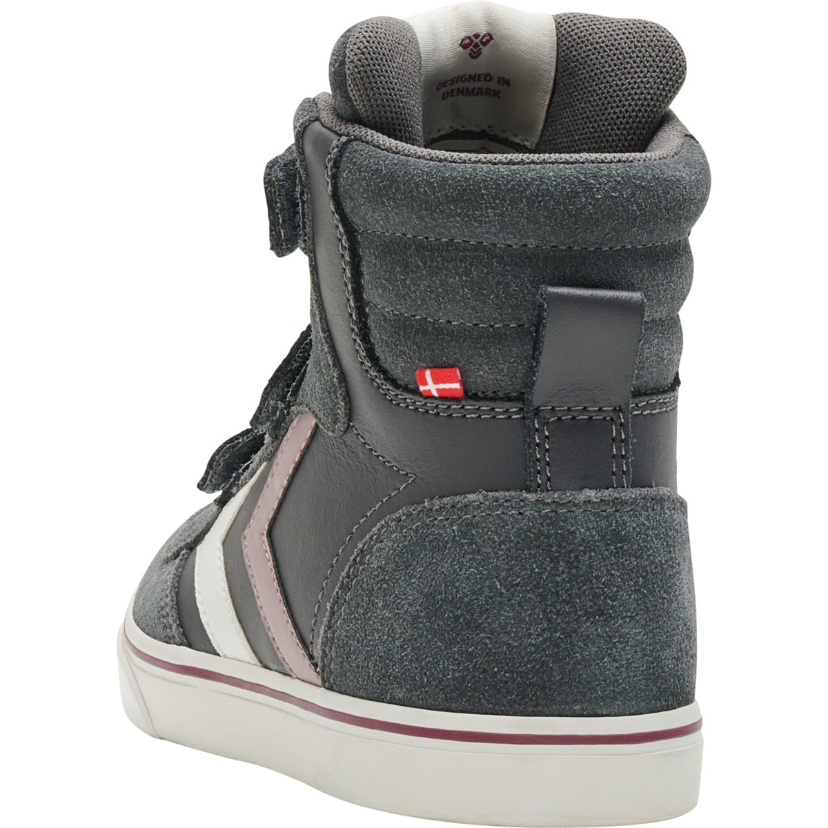 Hummel Stadil Pro Junior High top Leather Trainers