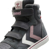 Hummel Stadil Pro Junior High top Leather Trainers