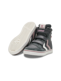 Hummel Stadil Pro Junior High top Leather Trainers