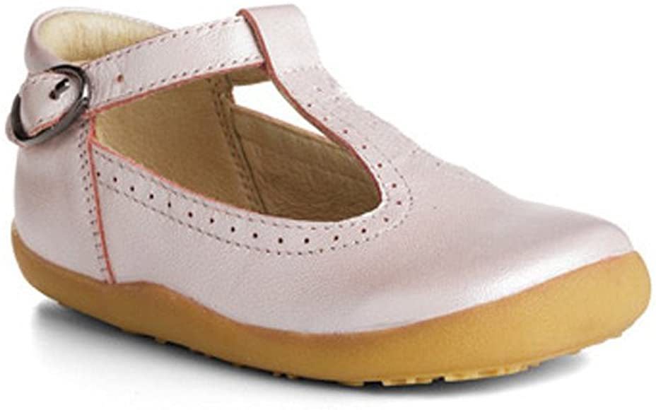 Bobux Pink Gloss T- Bar Shoes