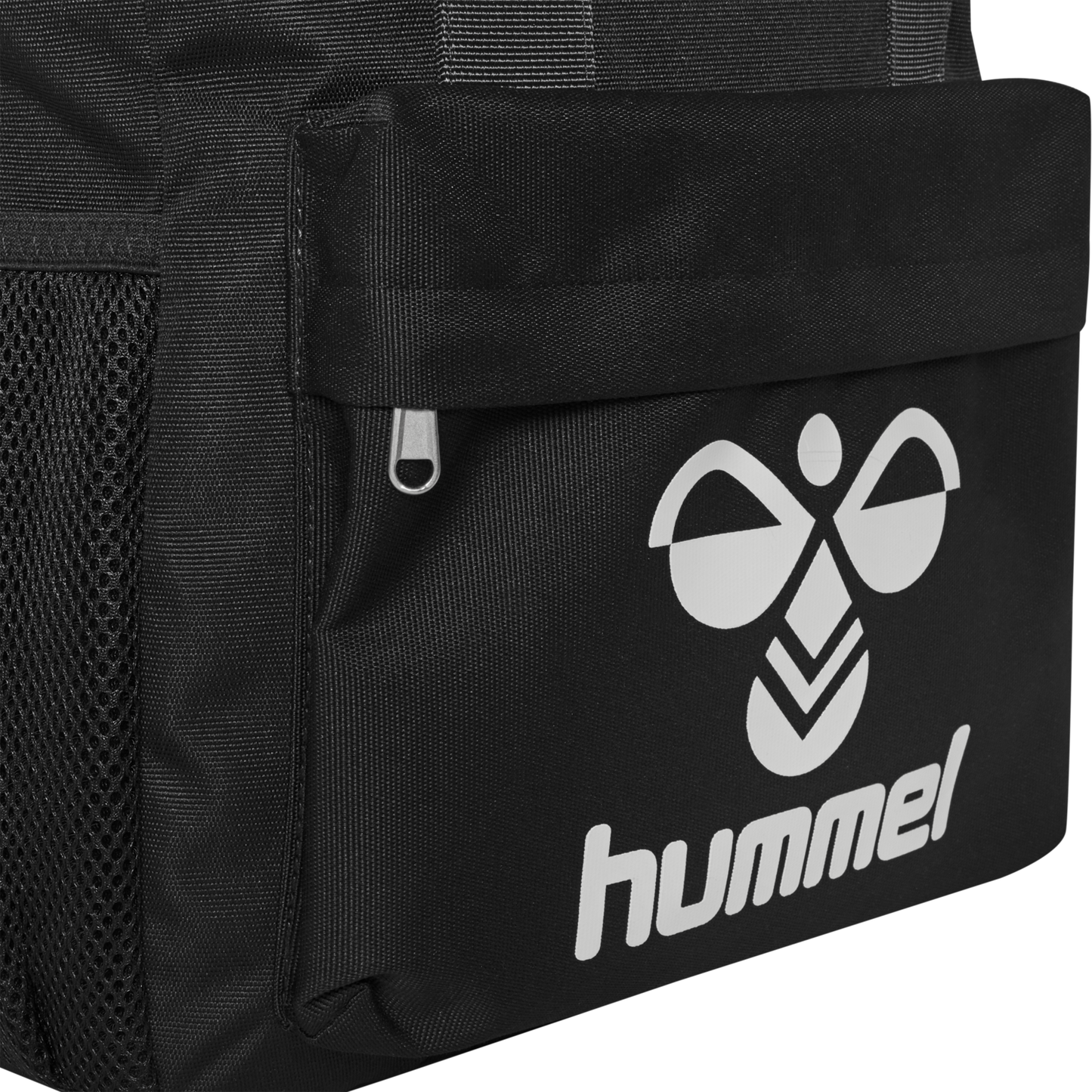Hummel Black Back Pack with Padded shoulder Straps