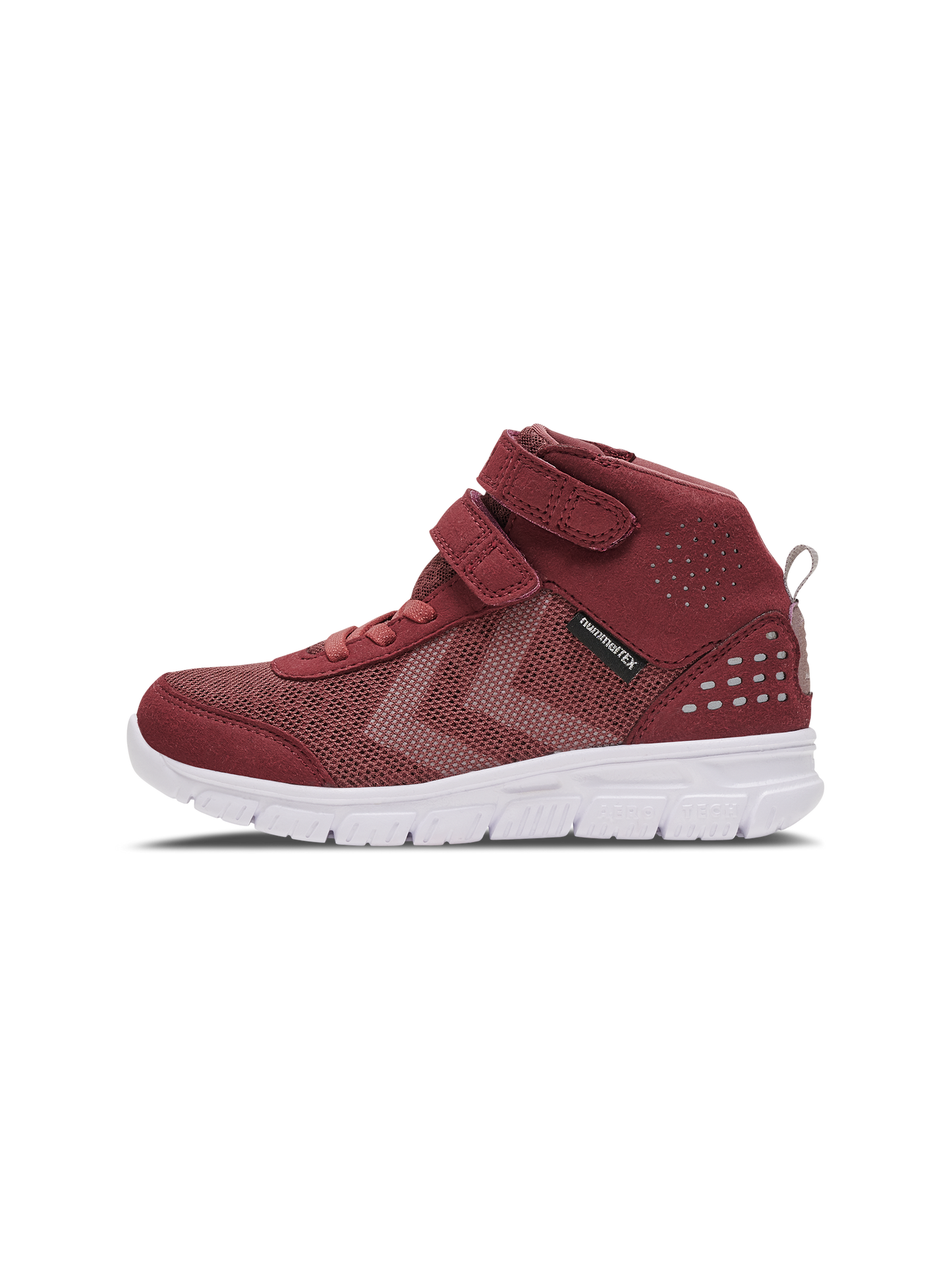 Hummel Crosslite Mid Tex Jr Mid- Cut Roan Rouge Trainers