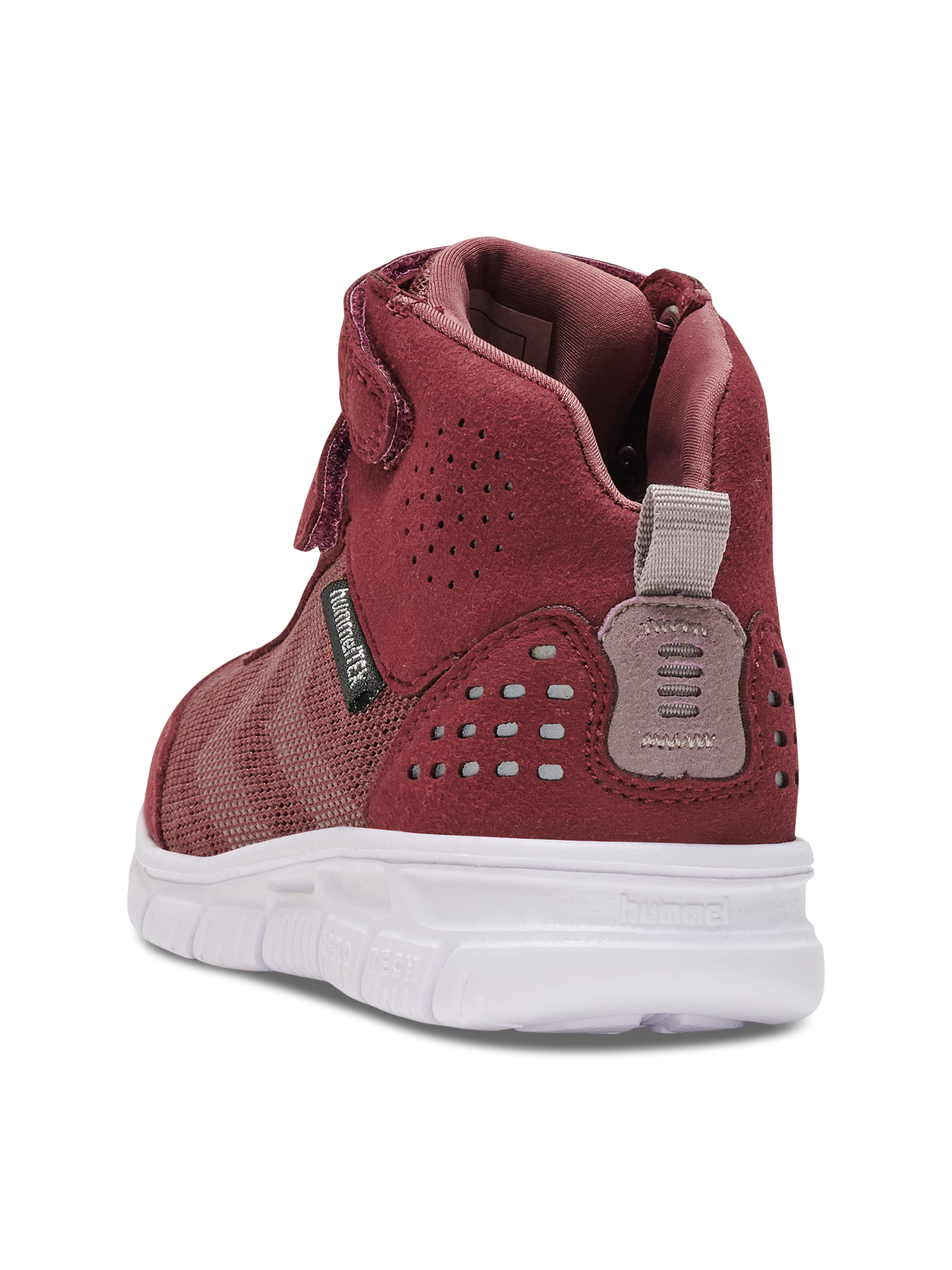 Hummel Crosslite Mid Tex Jr Mid- Cut Roan Rouge Trainers