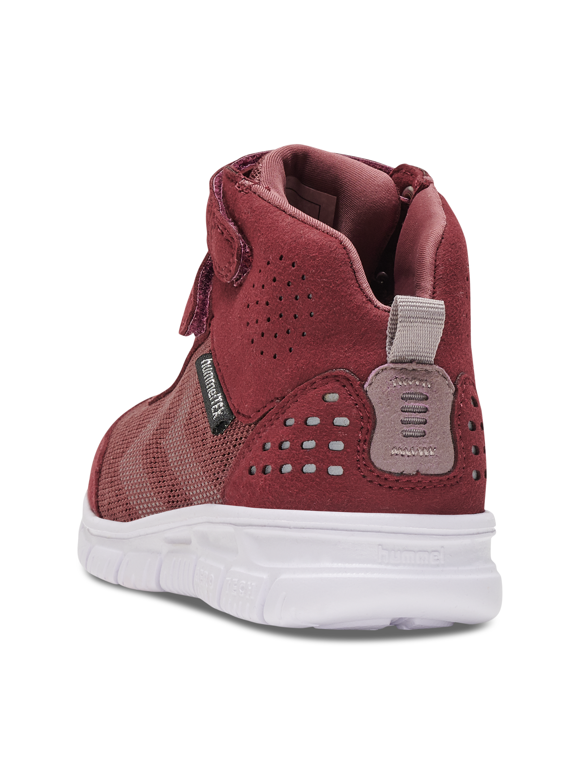Hummel Crosslite Mid Tex Jr Mid- Cut Roan Rouge Trainers