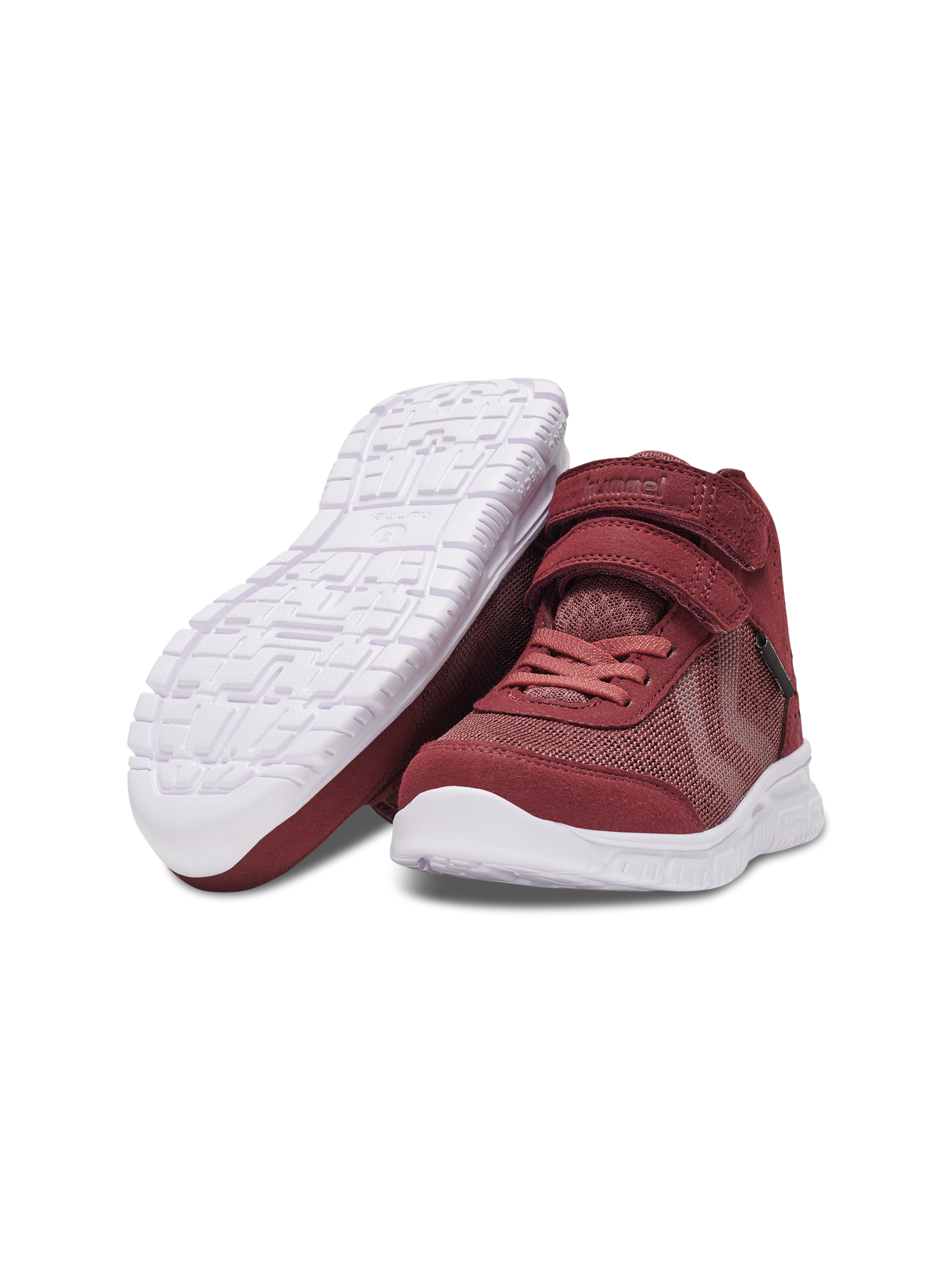 Hummel Crosslite Mid Tex Jr Mid- Cut Roan Rouge Trainers