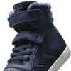 Hummel Stadil Winter Blue Leather Junior High top Trainers