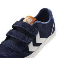 Hummel Black Iris Suede Trainers