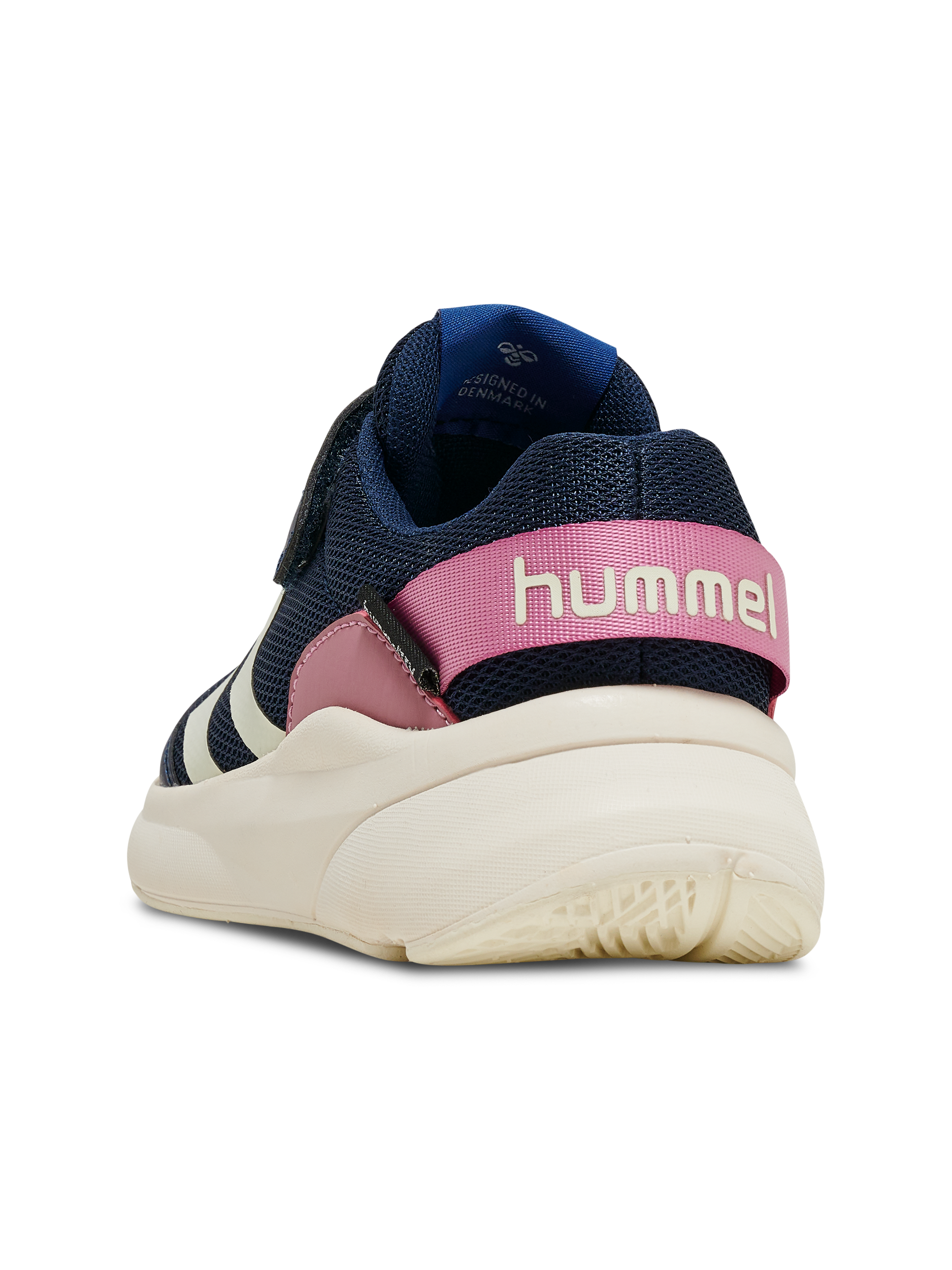 Hummel Black Iris and Pink Reach Water Resistant Trainers