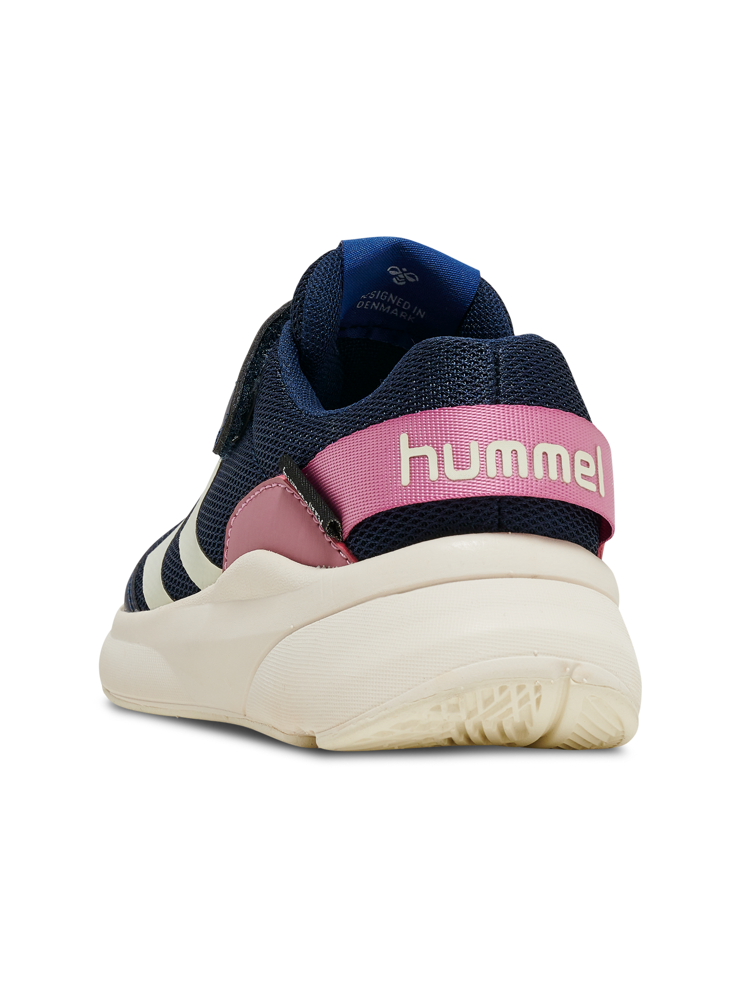 Hummel Black Iris and Pink Reach Water Resistant Trainers