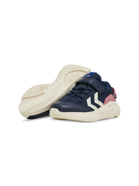 Hummel Black Iris and Pink Reach Water Resistant Trainers