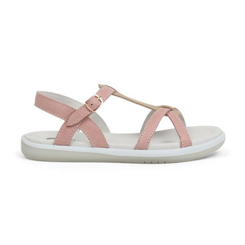 Bobux KP Pixie Pink With Misty Gold Sandal