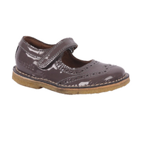 Bisgaard Mouse Brogue Patent Mary Janes