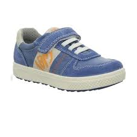 Primigi Blue Leather Low Sneakers