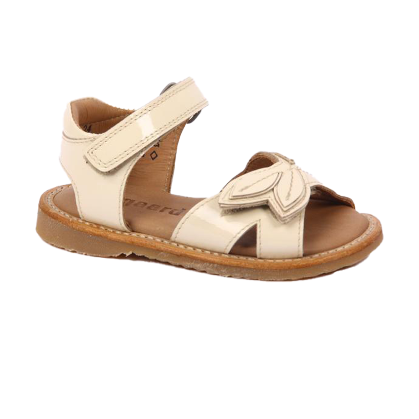 Bisgaard Ivory Leaf Sandal