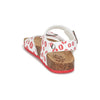 Primigi White and Red Sandals