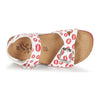 Primigi White and Red Sandals