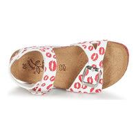Primigi White and Red Sandals