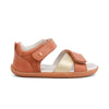 Bobux  SU Caramel With Misty Gold Sail Open Toe sandal