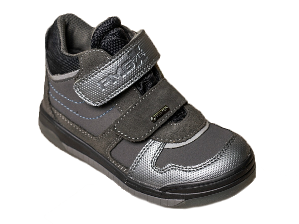 Primigi Grey Double Strap Velcro GTX Boots