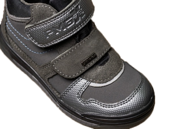 Primigi Grey Double Strap Velcro GTX Boots
