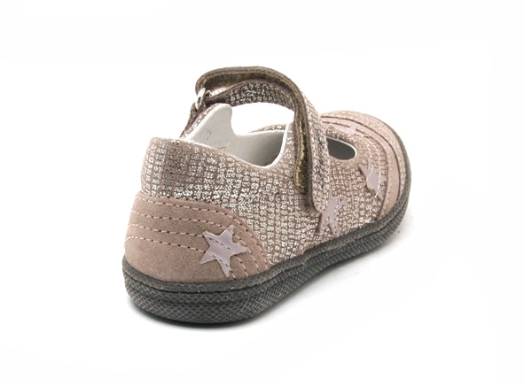 Primigi Soft Leather Purple Mary Janes