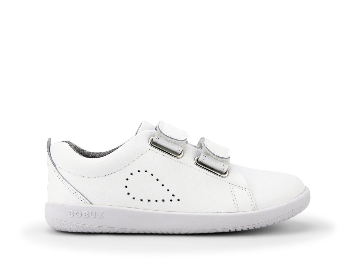 Bobux KP White Grass Court Switch Trainers