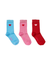 LE BIG Shirley Multicolour sock 3-pack