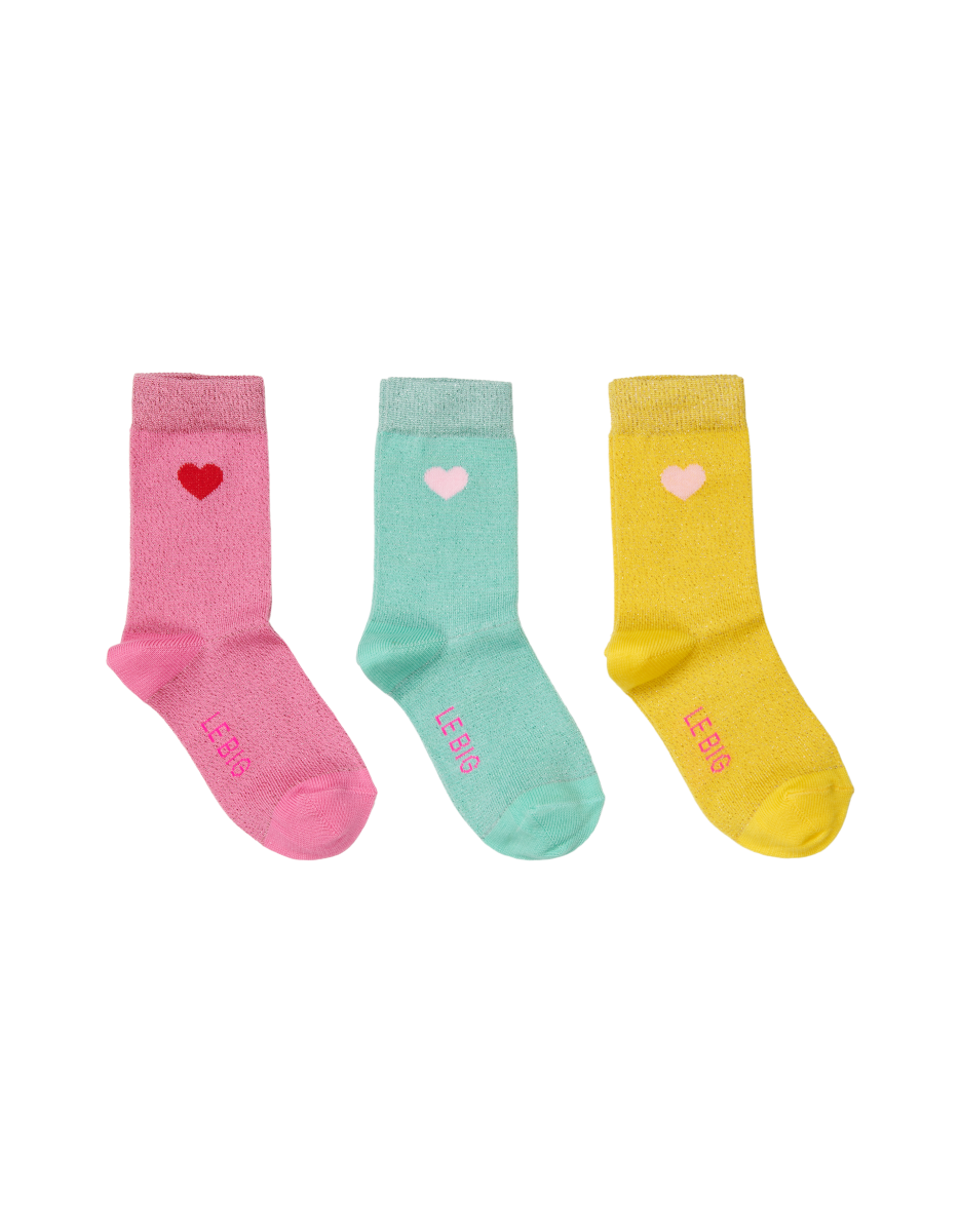 LE BIG Shirley Multicolour sock 3-pack