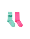 LE BIG Steffie Green Socks 2-pack