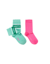 LE BIG Steffie Green Socks 2-pack