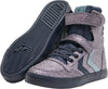 Hummel Purple Slimmer Stadil Glitter Junior High Trainers