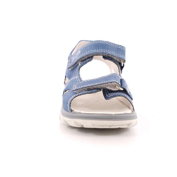 Primigi Blue Leather Open Toe Sandals